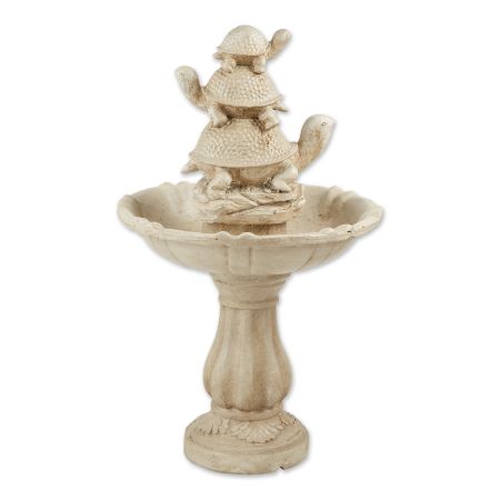 TURTLE TRIO GARDEN FOUNTAIN